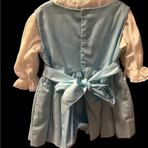 Vintage Polly Flinders Smocked Size 4t Dress NWT - Picture 2 of 10